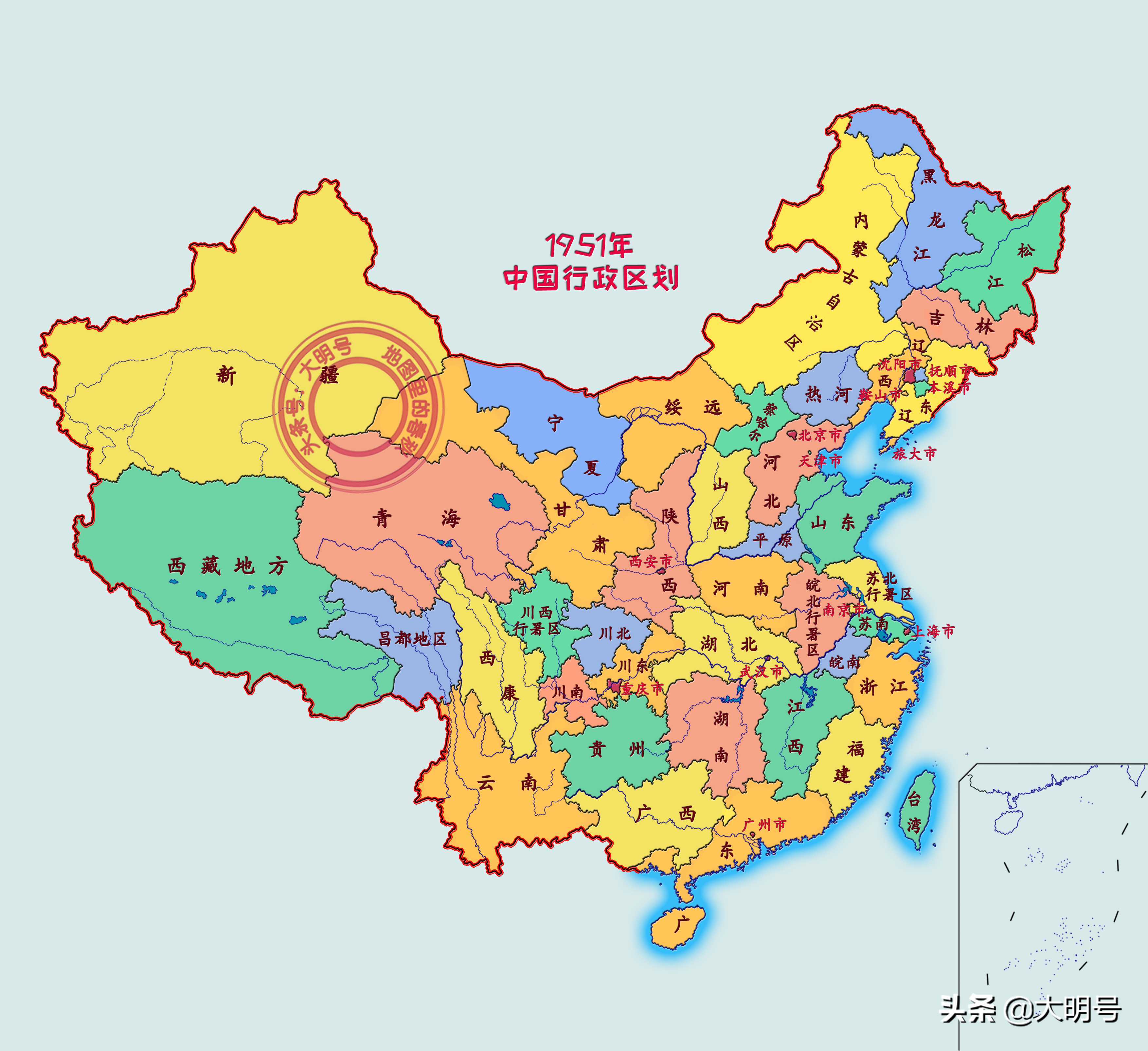 全国多少个省和直辖市（2021中国省份变化图）