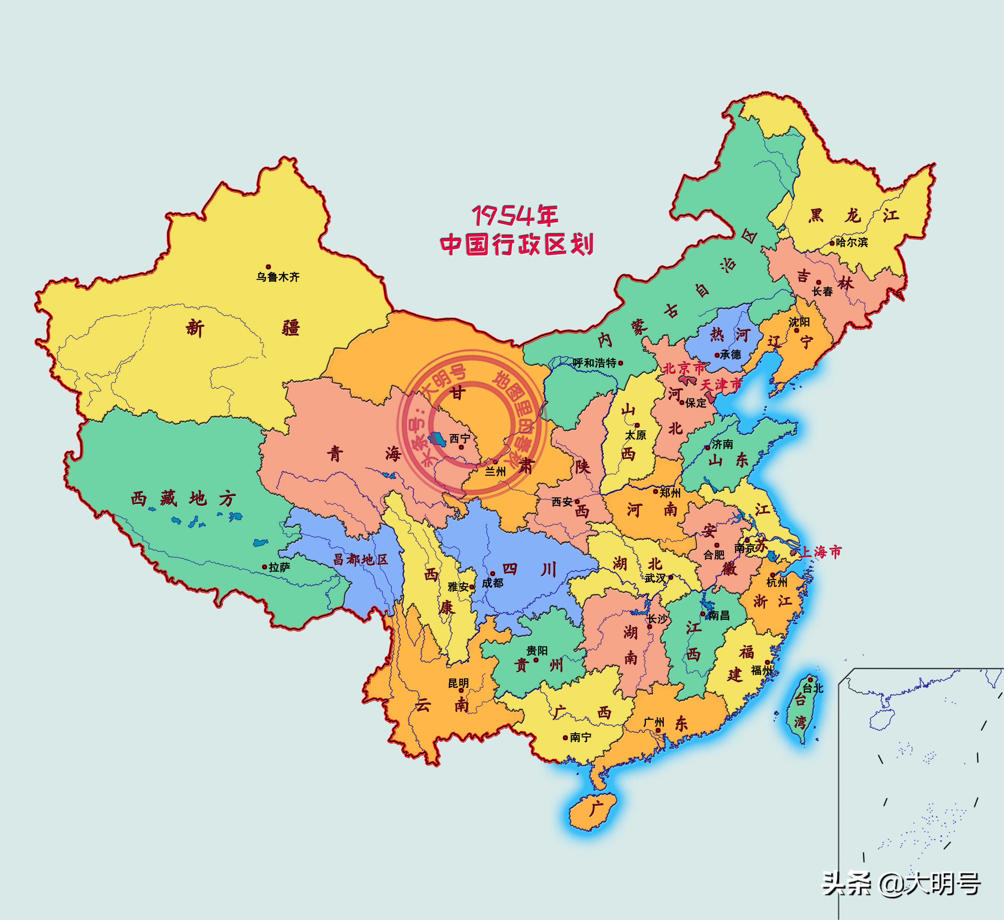 全国多少个省和直辖市（2021中国省份变化图）